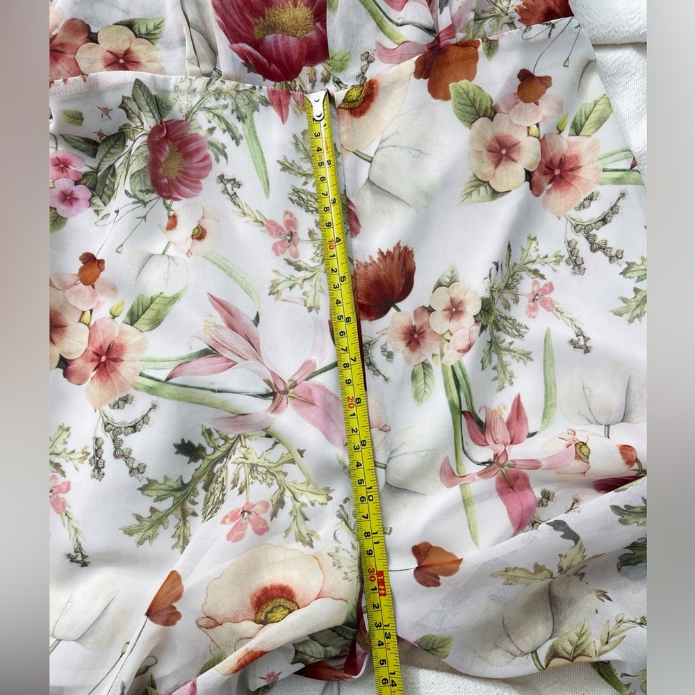 We Are Kindred Field Floral Summer Jumpsuit Size US 8 Tall Friendly - Picture 11 of 11